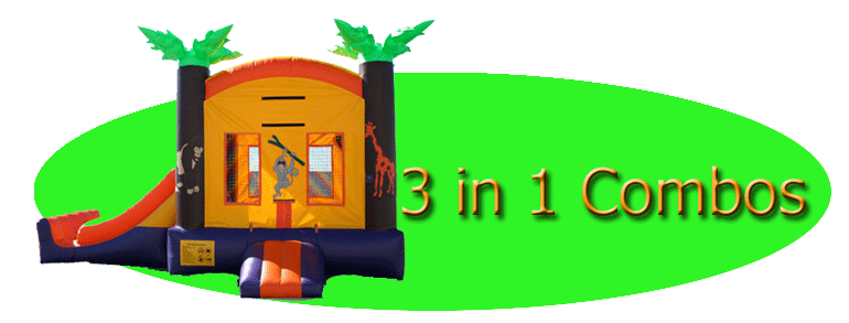 Combo Bounce House Chicago Children's Party Rentals, Chicago Moonwalks & Inflatables