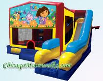 Dora The Explorer Character Bounce House Inflatable Moonwalk