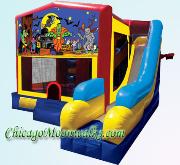 Halloween Party Rentals Chicago, Bounce House, moonwalk, inflatable jumping castle, Moonbounce, Moonjump
