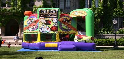 University or College event parties in Chicago, Evanston, Skokie. Rental and delivery.