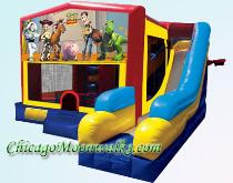 Toystory Moonwalk Bounce House, Jumping Castle Inflatable Rental Chicago